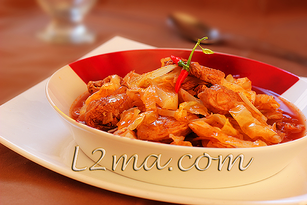 كابوسكا بالدجاج كابوسكا بالدجاج