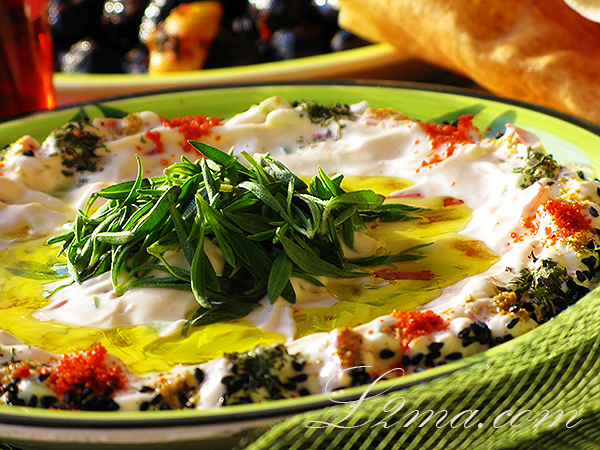 سلطة الشنكليش الكذاب