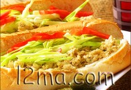 سندويش الدجاج المفروم