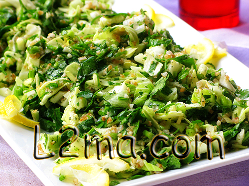 تبولة الملفوف