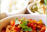 كاري الباذنجان المشوي