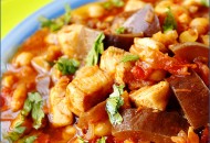 باذنجان بالدجاج على الطريقة التركية