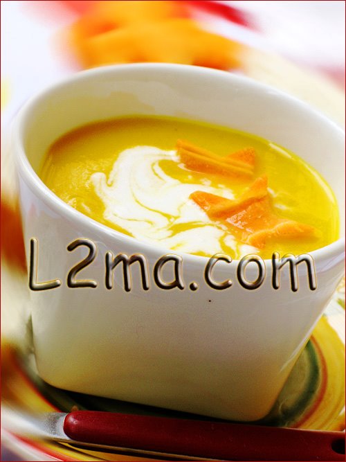 شوربة كريم الجزر