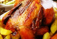 الدجاج روستو بالبرتقال