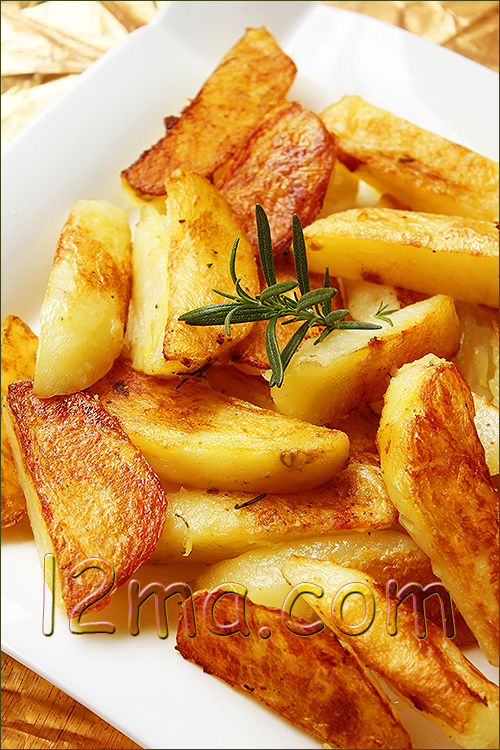 البطاطا المقرمشة باكليل الجبل