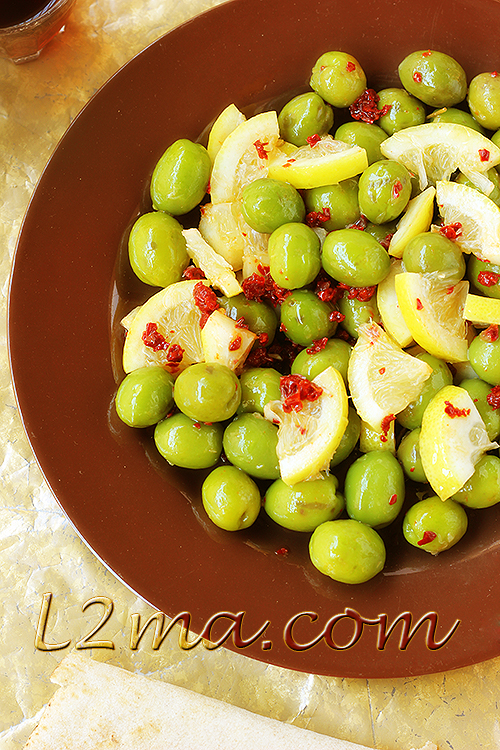 الزيتون المكلس