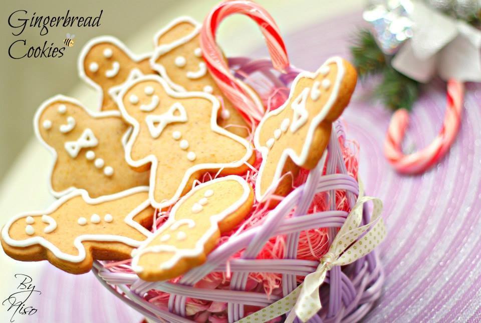 بسكوت الزنجبيل بكريما الرويال ايسنغ