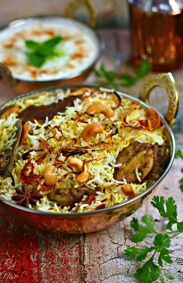 برياني الدجاج الهندي