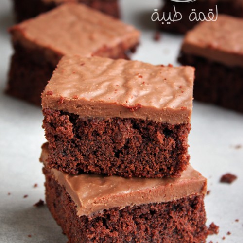 براونيز بكريما الخمس دقايق السرية