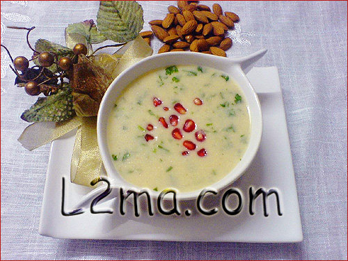 شوربة اللوز