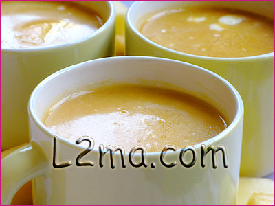 شوربة كريم اليقطين