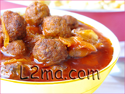 كفتة بالصلصة كفتة بالصلصة