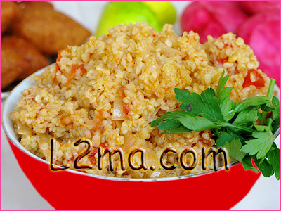 برغل بالبندورة