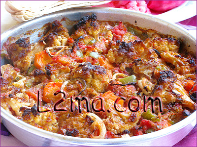 القرنبيط بالصينية