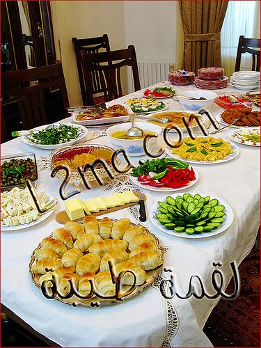 بوفيه مفتوح فطور سوري