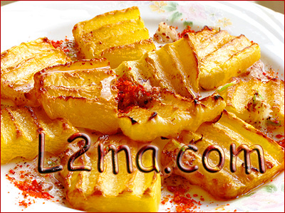 يقطين مقلي بالتتبيلة