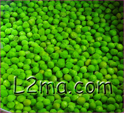 طريقة حفظ البازلاء