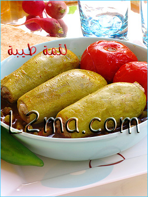 محشي كوسا بقلب الفاصوليا الخضرا محشي كوسا بقلب الفاصوليا الخضرا