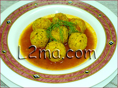 كرات الدجاج مع الطماطم و الزعفران