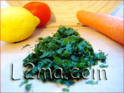 طريقة حفظ البقدونس والكزبرة للطبخ