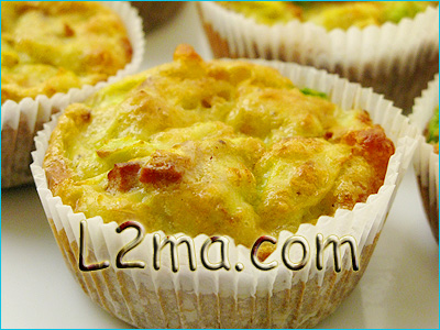 كب كيك الكوسا