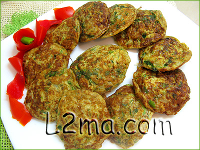 عجة الكوسا عجة الكوسا