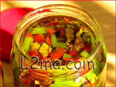 مكدوس الفاصولياء