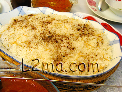 الأرز المفلفل بالشعيرية الأرز المفلفل بالشعيرية