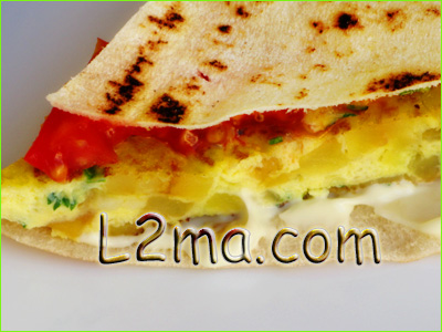 سندويش عجة البطاطا