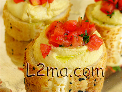 سندويشات الحمص المقرمشة سندويشات الحمص المقرمشة