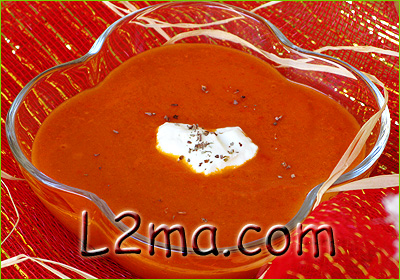 شوربة الفليلفة الحمراء