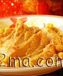 حمص بالطماطم المجففة