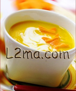 شوربة كريم الجزر