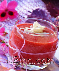 سموثي الفريز و جوز الهند