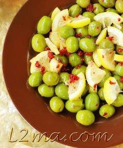 الزيتون المكلس