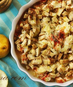 سلطة الفطر و الشوكي