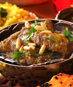 كاري الغنم على الطريقة الباكستانية