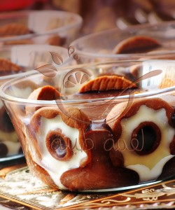 مهلبية الشوكولا بالبسكويت