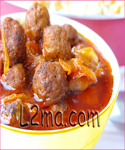 كفتة بالصلصة