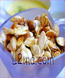 بزر اليقطين المحمص