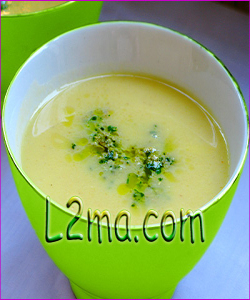 شوربة اليقطين بالخلطة